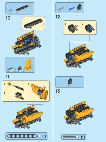 Miniatura 5 de LEGO Technic Mini Set: Cosechadora Micro Set (80 piezas) A partir de 7 años