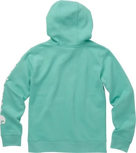 Miniatura 2 de Carhartt Sudadera de punto de manga larga con cuello y capucha para niñas