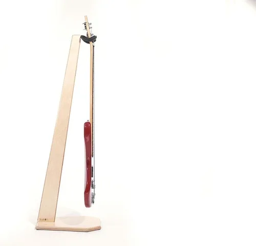 Miniatura 2 de Ruach GS-6 Soporte de guitarra de madera para bajo - abedul