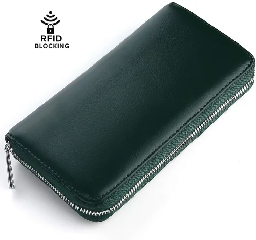 Miniatura 2 de Buvelife Credit Card Wallet Leather RFID Wallet for Women, Huge