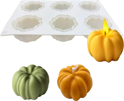 Miniatura 8 de Konrisa Moldes de vela de burbujas 3D, moldes de silicona con 15 cavidades para hacer velas de cera de soja, moldes de pastel de burbujas