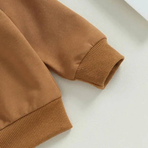 Miniatura 21 de Conjunto de sudadera con estampado para bebé y niña, sudadera larga para otoño e invierno