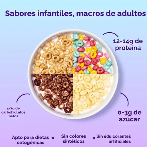 Miniatura 3 de Cereal Magic Spoon - Paquete de 4 piezas de sabores surtidos - Cereal para el desayuno keto, sin gluten y sin granos, bajo en carbohidratos, alto