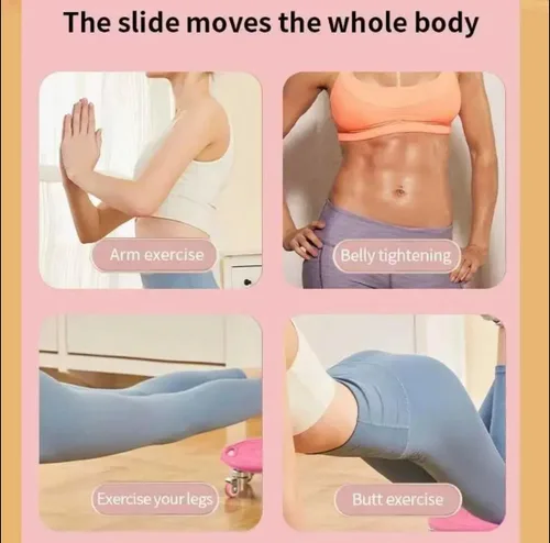 Miniatura 3 de Entrenador muscular abdominal rodante