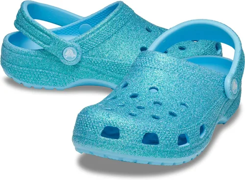 Miniatura 6 de Crocs Zuecos clásicos con purpurina unisex para adultos