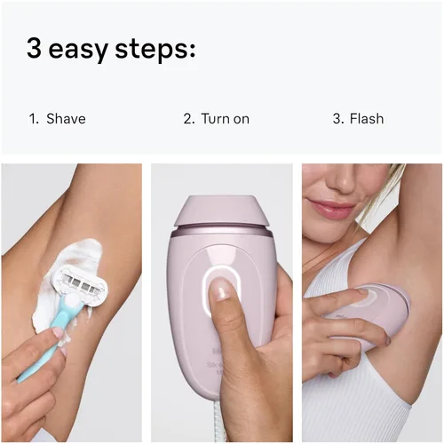 Miniatura 4 de Braun IPL Mini, Seda·Expert Mini, Depilación IPL para Mujeres y Hombres, Reducción permanente del vello láser en casa, IPL1111