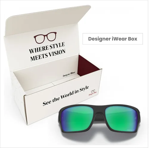 Miniatura 40 de Oakley Turbine OO9263 - Gafas de sol rectangulares para hombre, correa + paquete con kit de gafas de diseñador iWear