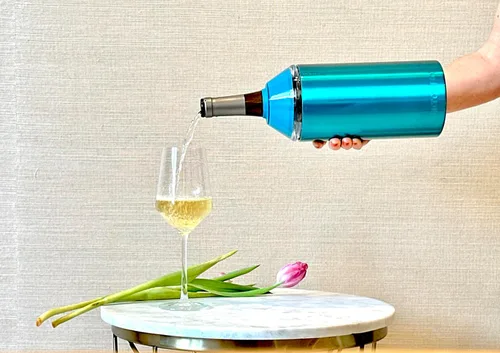 Miniatura 3 de Enfriador de vino y champán (turquesa)