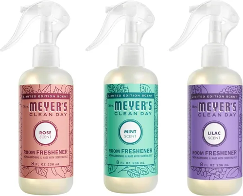 Miniatura 56 de Mrs. Meyer's Clean Day - Ambientador en espray, atomizador sin aerosol infundido con aceites esenciales, albahaca, 8 onzas líquidas
