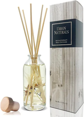 Miniatura 25 de Urban Naturals Amber & Lavender - Juego de difusor con varillas aromáticas Colección de aromaterapia (Awaken + Renew) Mind & Body Ambientador