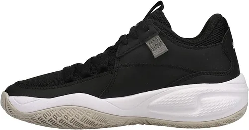 Miniatura 3 de Puma Hombres Court Rider Team Zapatillas De Baloncesto Zapatos Casual - Negro