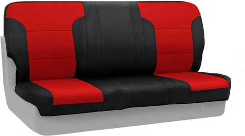 Miniatura 9 de Coverking Custom Fit Funda para asiento Select Chrysler 200 modelos – spacermesh, Negro/Gris Topo (Black/Taupe Insert)