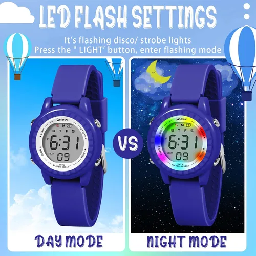 Miniatura 3 de Kids Watches for Kids, Girls WatchBoy Watch Outdoor Gifts for Kids Xmas Gifts Back to School Gifts Birthday Gifts for Kids