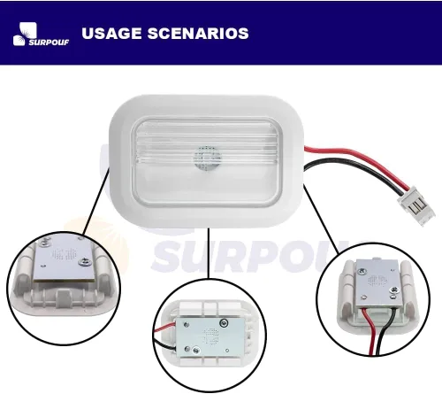 Miniatura 2 de Paquete de 3 módulos de luz LED para refrigerador W10843353 W10695459 para Whirlpool Maytag reemplazan W11126053, W10660728, W10279030, W11205083