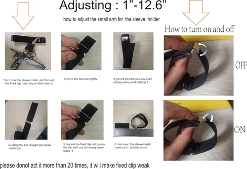 Miniatura 7 de Cyprinus Carpio - Brazalete elástico ajustable para camisa 2