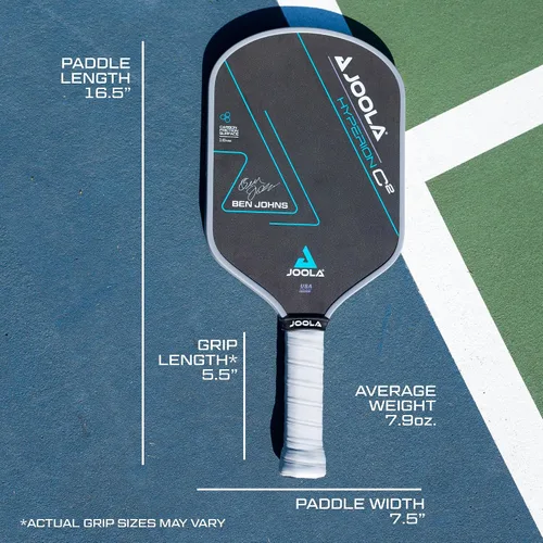 Miniatura 4 de JOOLA Professional Pickleball Paddles – Charged Surface Technology for Power & Feel – Select Perseus or Hyperion Shape – Fully Encased Carbon Fiber