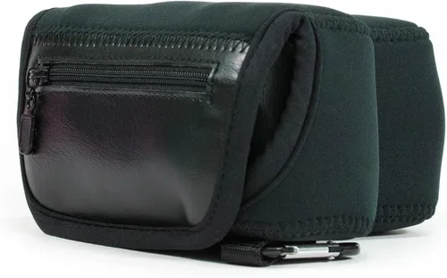Miniatura 8 de MegaGear MG1499 Sony Alpha A6400, A6500 (0.709-5.315 in) Funda de neopreno ultra ligera para cámara - Negro, piel sintética
