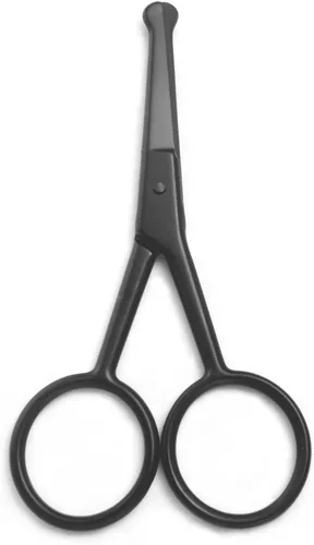 Miniatura 7 de Tijeras de manicura prémium de punta redondeada, multiusos, de acero inoxidable, para cutículas, pedicura, belleza, para uñas, cejas, pestañas, piel