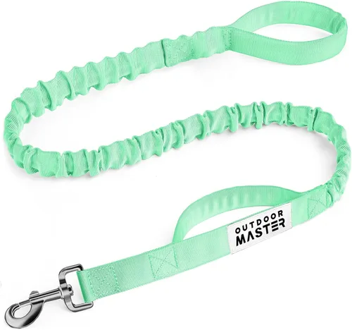 Miniatura 11 de Correa de cuerda elástica para perros Outdoormaster; para mayor seguridad y comodidad de su perro., M
