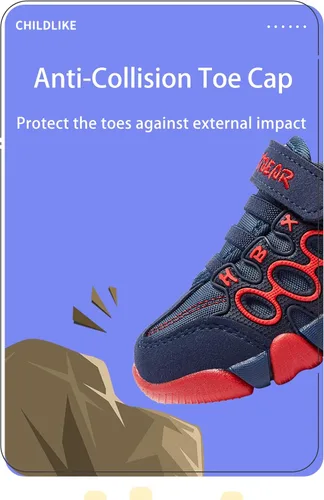 Miniatura 7 de Addshiny Boys Girls Lightweight Breathable Tennis Walking Sneakers Velcro Sport Athletic Trail Running Shoe for ToddlerLittleBig Kid