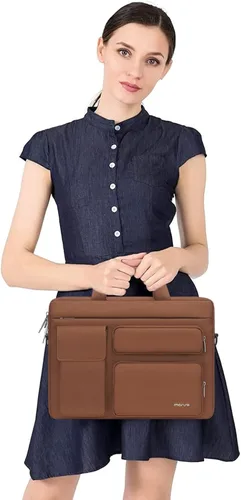 Miniatura 5 de MOSISO - Bolsa de hombro para portátil de 15.6 pulgadas, 15-15.6 pulgadas, Funda para computadora compatible con MacBook Pro de 16 pulgadas, HP