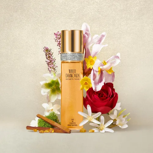 Miniatura 6 de Elizabeth Taylor White Diamonds Perfume para mujer, fragancia floral de larga duración, Eau de Toilette EDT en aerosol, regalo para ella, 3.3 fl oz