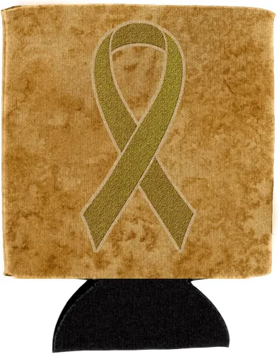 Miniatura 19 de Caroline's Treasures AN1203CC - Cinta amarilla para sarcoma, hueso o vejiga para concientización sobre el cáncer de lata o botella, enfriador