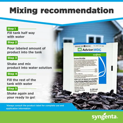 Miniatura 5 de Syngenta - Insecticida Advion WDG - Paquete de 0.33 oz