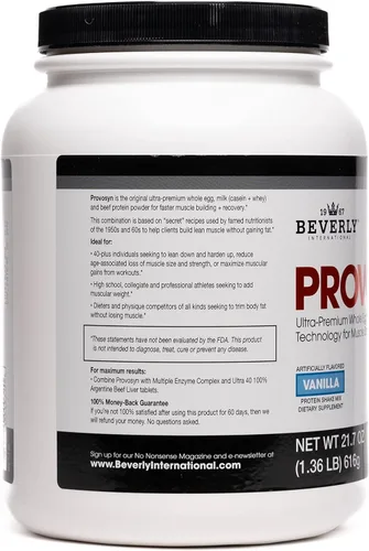 Miniatura 3 de PROVOSYN. El huevo entero ultra premium original, leche (caseína + suero) y proteína en polvo de carne. Construcción muscular rápida + recuperación.