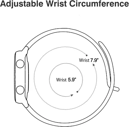 Miniatura 4 de Correa de reloj de tamaño infantil de 0.787 pulgadas compatible con Gizmo Watch 3 2 1, reloj Gabb 3e 3 2 1, reloj de sincronización 2 1, correa