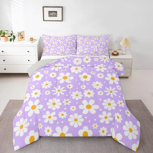 Miniatura 18 de Feelyou Juego de edredón con estampado de elefante étnico para niñas y niños, edredón de elefante, estilo bohemio exótico, juego de ropa de cama