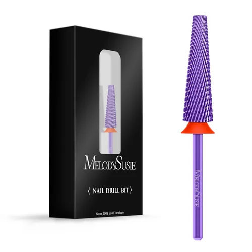 Miniatura 12 de MelodySusie Brocas de uñas súper largas 5 en 1, brocas de carburo de tungsteno de 3/32 pulgadas, adecuadas para manicura, pedicura, cutícula