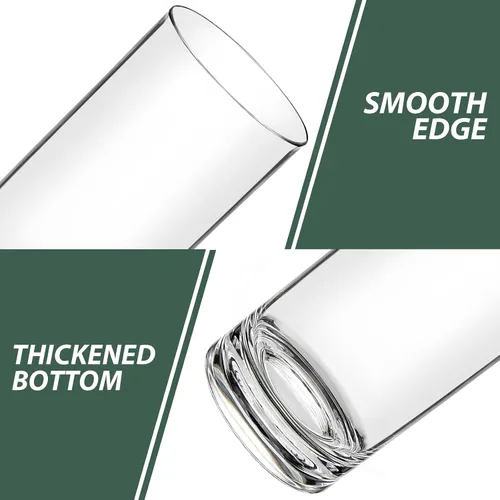 Miniatura 7 de Juego de 12 vasos de whisky de plástico de 12 onzas, vasos irrompibles a la antigua, vasos de cóctel de plástico transparente, vasos de plástico