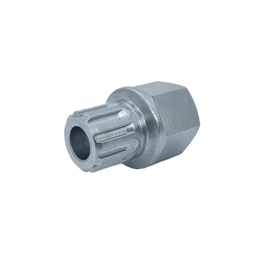 Miniatura 9 de Llave de bloqueo de rueda de acero cromado para Volkswagen, llave de tornillo antirrobo para tuerca compatible con VW (52)