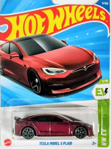 Miniatura 3 de Hot Wheels Matchbox Tesla y otros vehículos eléctricos a escala 1:64, paquete de autos fundidos a presión, varios modelos, vehículos de juguete