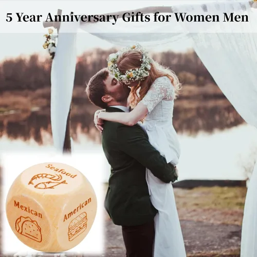 Miniatura 9 de Dados de aniversario para parejas, novio, marido, novia, esposa, dados divertidos para adultos, dados traviesos para parejas, regalos Birtdhay