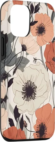 Miniatura 3 de Funda para iPhone 12/12 Pro Minimal Poppy Flower Boho Floral Cute Aesthetic