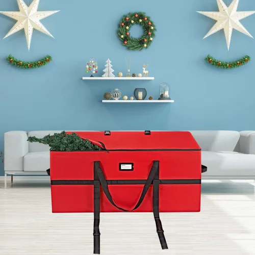 Miniatura 5 de ProPik – Bolsa de almacenamiento para árbol de navidad, contenedor de almacenamiento resistente, 24 pulgadas (60.96 cm) de alto x 24 pulgadas