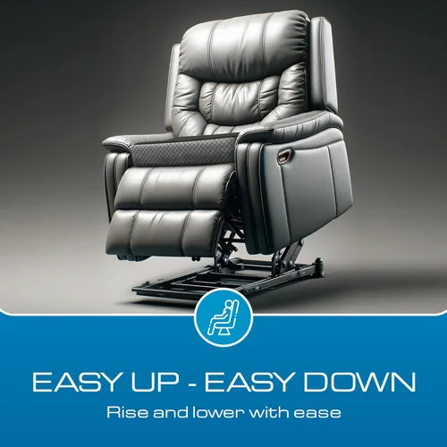 Miniatura 2 de Kolbs - Cojín reclinable extragrande Elegante funda de terciopelo de 2 tonos (solo asiento)