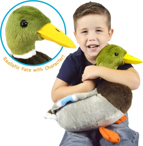 Miniatura 3 de TigerHart Dakota The Duck - Peluche de 13 pulgadas