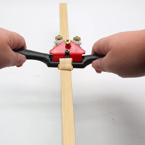 Miniatura 7 de Jiozermi Portavoces ajustables de 9 pulgadas con 4 hojas de metal de repuesto, plano de carpintería, cepilladora manual para artesanos de madera