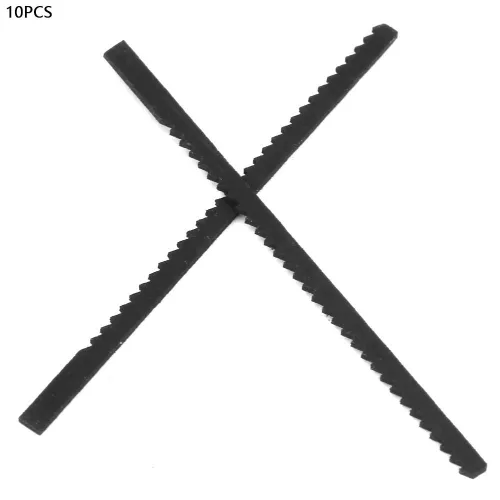 Miniatura 4 de Juego de cuchillas de sierra de corte en T, de alta precisión, para madera, plástico, corte de metal, herramientas de carpintería, paquete de 10