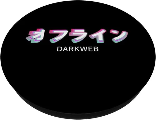 Miniatura 2 de DARKWEB Japanese Aesthetic Synthwave Vaporwave PopSockets Adhesive PopGrip