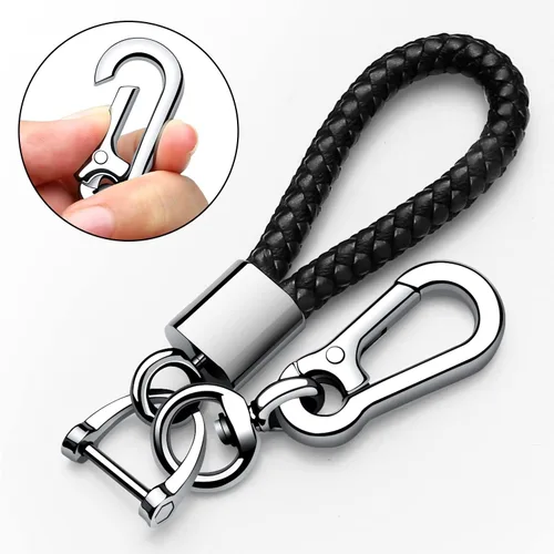 Miniatura 8 de Funda con llavero para llave de automóvil de suave poliuretano termoplástico y protección de 360 grados, compatible con llave inteligente (plateado)
