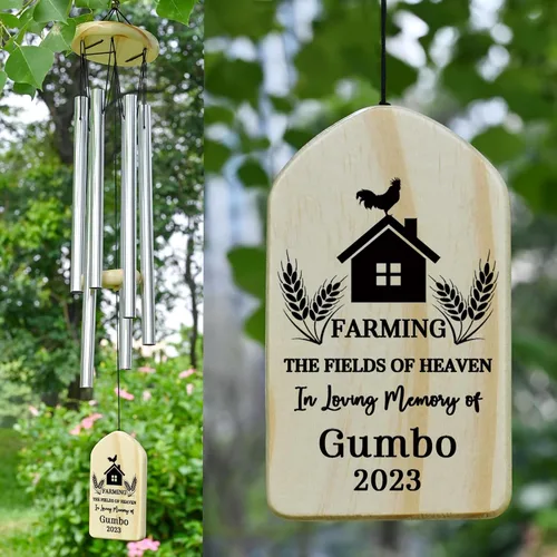 Miniatura 35 de Campanillas de viento conmemorativas para la pérdida de la madre, regalo de condolencias en memoria de mamá