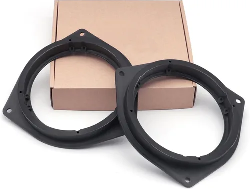 Miniatura 10 de Anillo de soporte de adaptador de altavoz de plástico negro de 6.5 pulgadas para Nissan / Infiniti