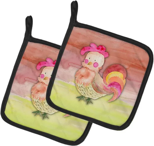 Miniatura 35 de Caroline's Treasures BB7370PTHD - Juego de soportes para ollas de herradura para cocina, resistentes al calor, almohadillas calientes para cocinar