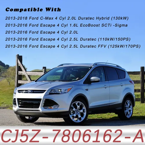 Miniatura 3 de TQPONLY - Tapa de reposabrazos para consola central compatible con Ford Escape C Max 2013-2018, reemplaza CJ5Z-7806162-A Pestillo inferior