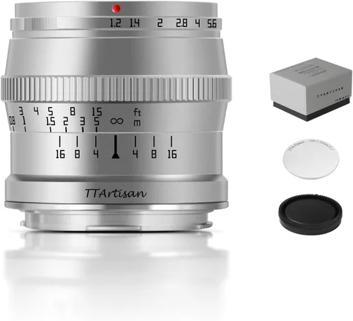 Miniatura 9 de TTArtisan 50mm F1.2 APS-C Lente de Enfoque Manual para Cámara Sony E Mount Como A5000 A5100 A6000 A6100 A6300 A6400 A6500 A6600 NEX-3 NEX-3N NEX-3R