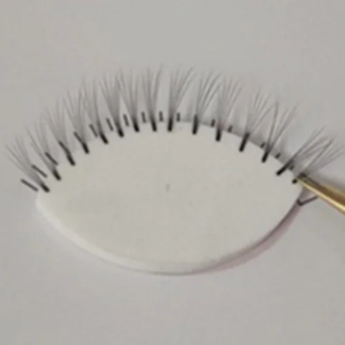 Miniatura 3 de 20 esponjas de práctica en forma de ojos y 5 hojas de tarjetas de ejercicio de mapeo de pestañas para principiantes de pestañas suministros